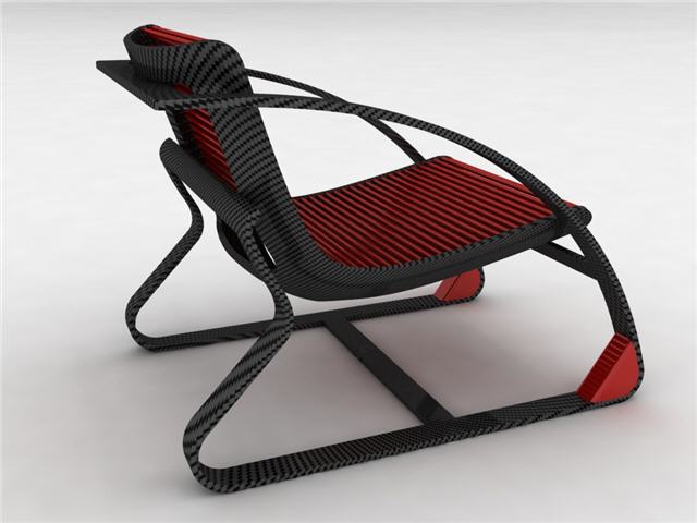 Fotel by Peter Vardai - Transformer Chair