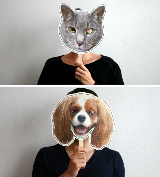 Grant Design: cat and dog masks