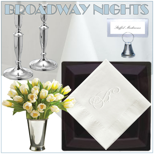 Broadway Nights Cocktail Party Decor