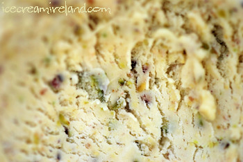Pistachio Ice Cream Closeup