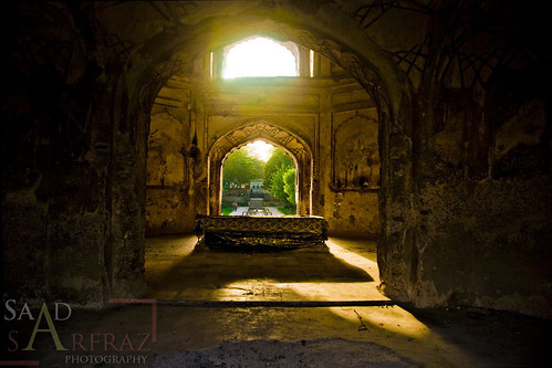 The tomb of Nadira Begum...