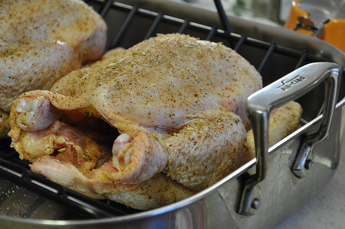 Chickens Ready for Roasting