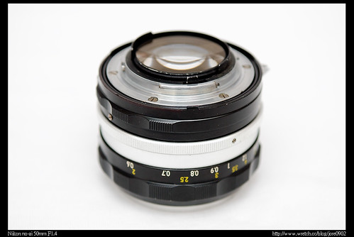 你拍攝的 Nikon no-ai 50mm F1.4。