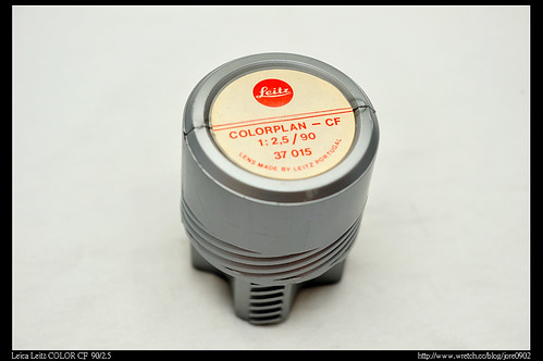 你拍攝的 Leitz  COLORPLAN CF  90/2.5。