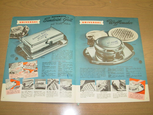 Landers, Frary & Clark, Universal Electric Housewares catalog, 1950