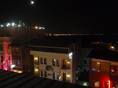 Night time from Istanbul Hostel