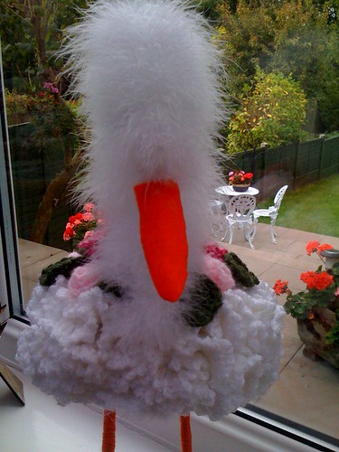 Stork (Front view) in my Conservatory.