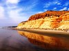 Beautiful California Coast, Ocean Reflections at Torrey Pines Beach , Try it LARGE!
