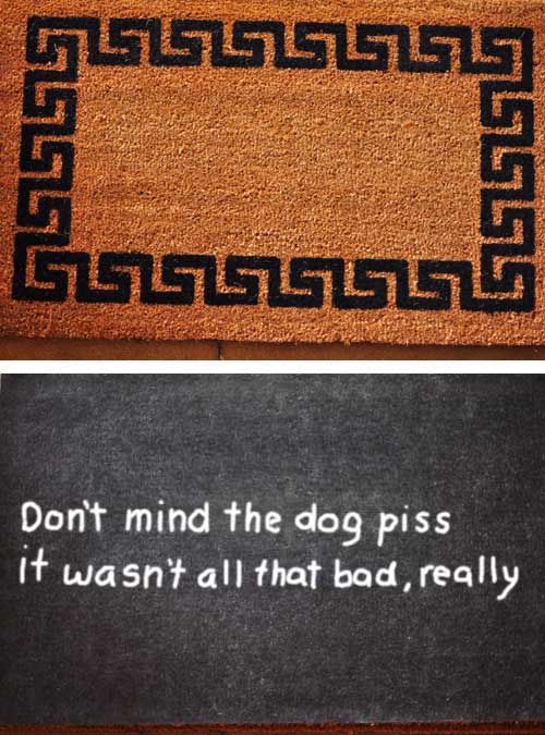welcome mat anti-theft 3