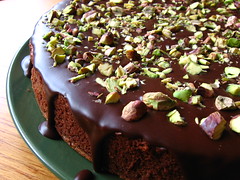 Chocolate Pistachio Cake
