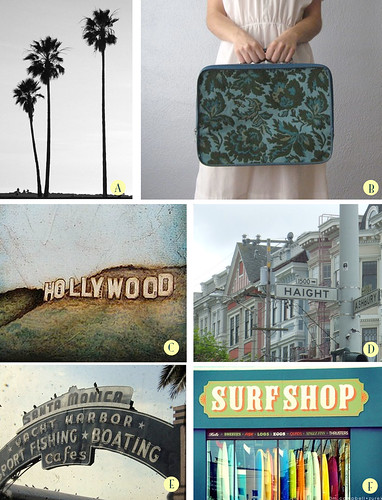 Guest post Jenn Wallace- Cali inspiration from etsy