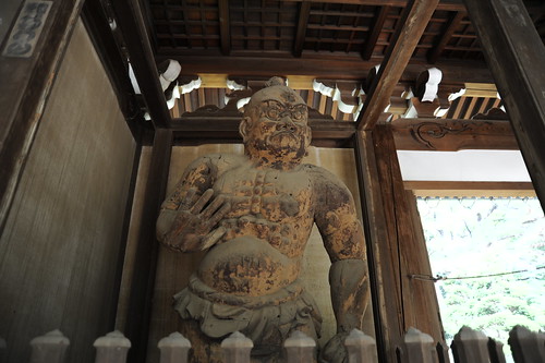 The Oldest "Niou" statue in Tokyo