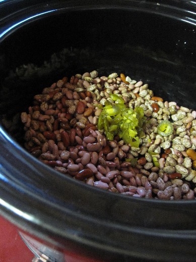 Beans in Crockpot