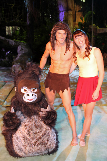 Terk, Tarzan and Jane