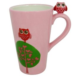 Pink Owl Mug