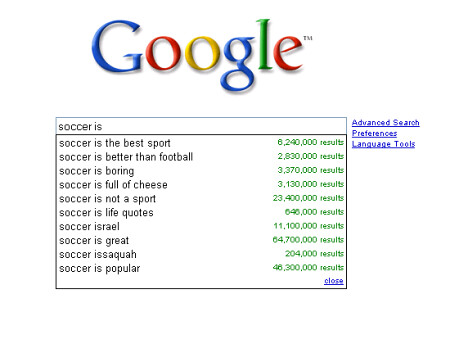 Soccer is