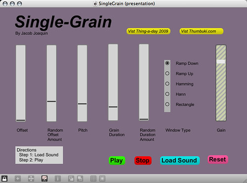 Single Grain Presentation