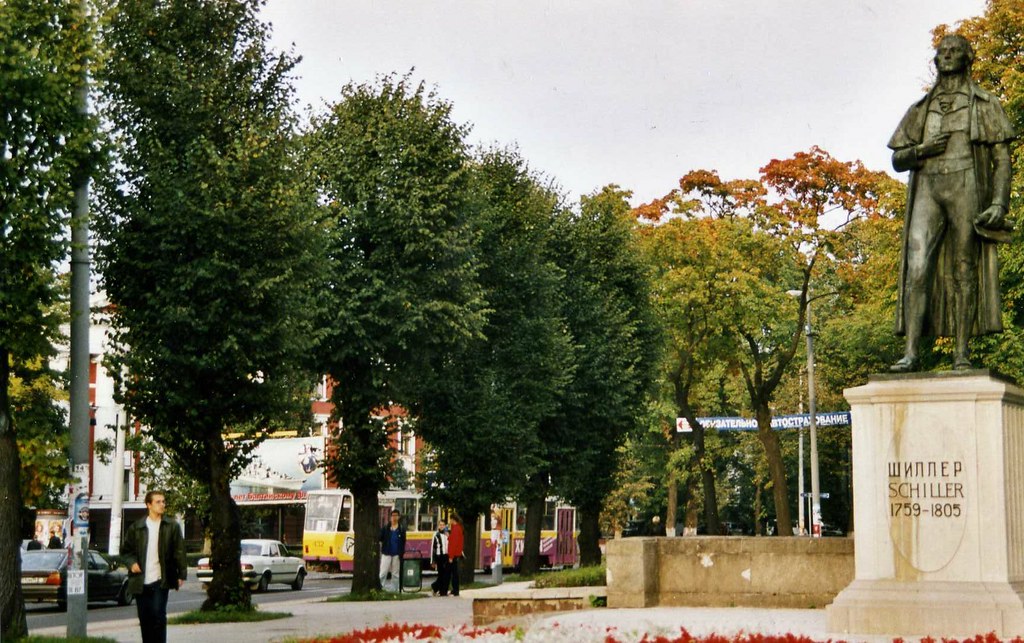 :  - Schiller Monument, Kaliningrad  2003