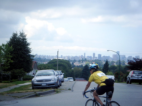The Vancouver Skyline, as seen from Burnaby