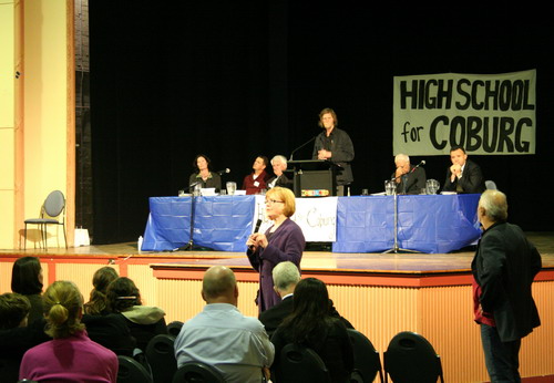 Chistine Campbell speaking at HSC Q&A
