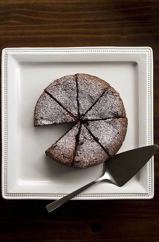 Chocolate Souffle Cake