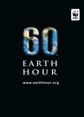 Earth Hour TShirt Template by Earth Hour Global.