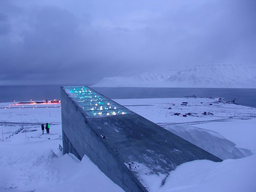 Exterior of the Svalbard Global Seed Vault