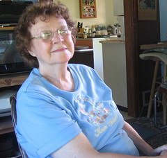 Aunt Bev, in Sept. 2006