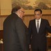 Ο Αντιπρόεδρος της Ελληνικής Κυβέρνησης κ. Θεόδωρος Πάγκαλος με τον Αναπληρωτή Πρωθυπουργό της Κεντρικής Κινεζικής Κυβέρνησης κ. Λι Κετσιάνγκ