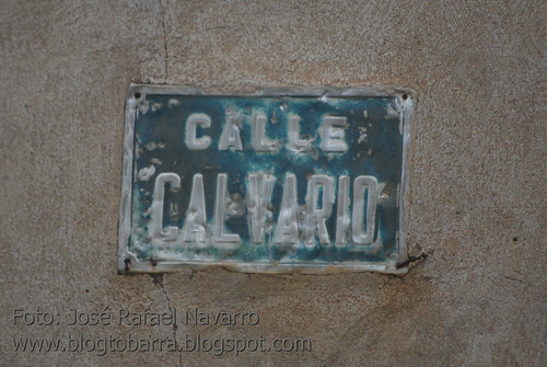 Placas - Calle Calvario