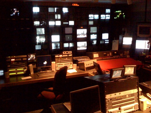 WBZ TV Analog Control Room