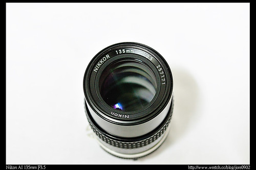 你拍攝的 Nikon AI 135mm F3.5。