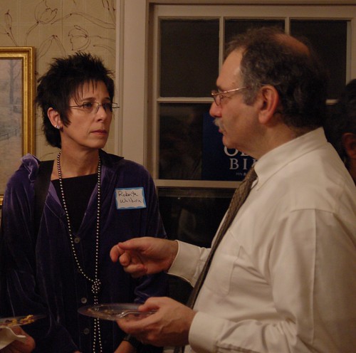 The Advocates' Board Member Roberta Walburn with host Jim Rubenstein