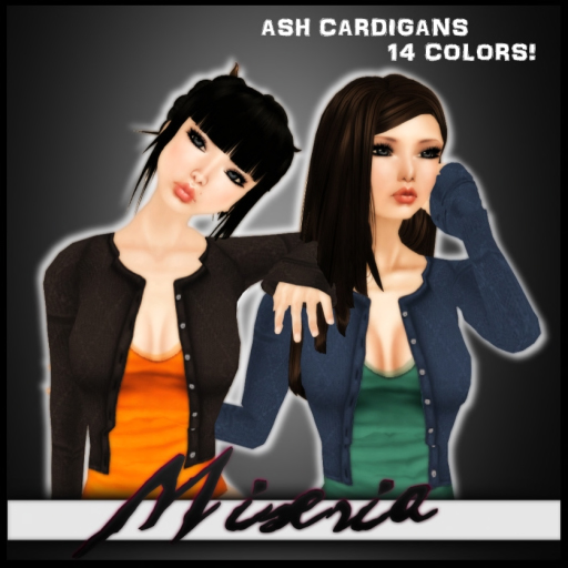 [Miseria] Ash Cardigans Ad