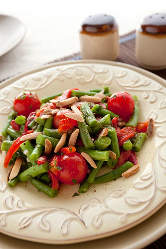 Roasted Pepper and Green Bean Salad