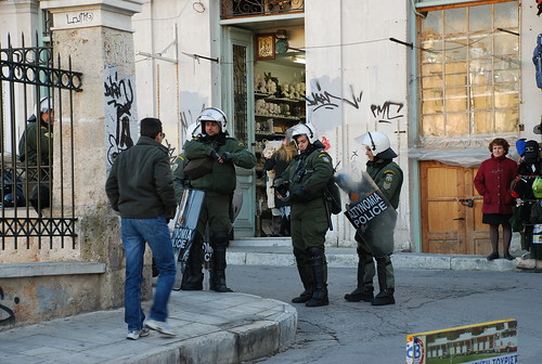 Riot Polices in Greece