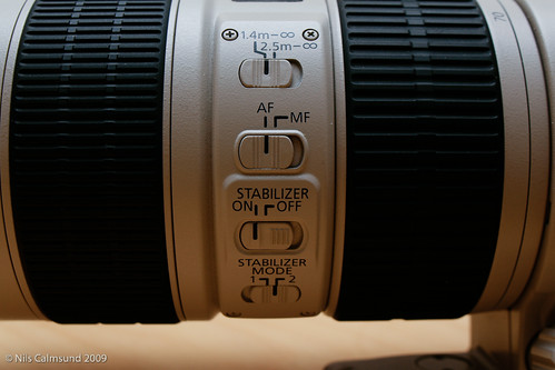 Canon 70-200mm f/2.8 IS detail