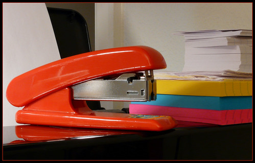 Don't Mess With My Red Stapler