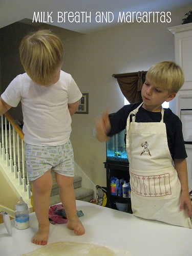 Kids cooking