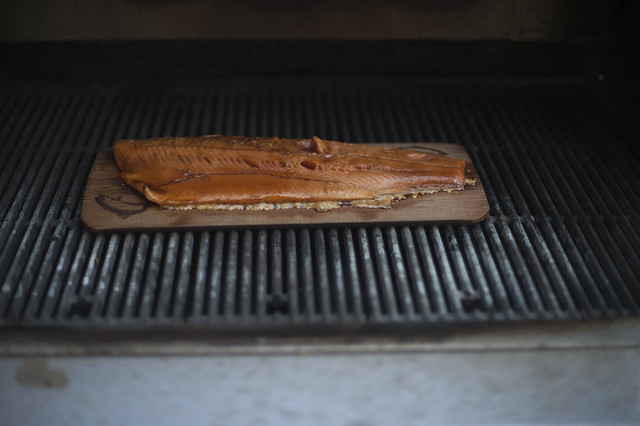 Salmon on Cedar Plank