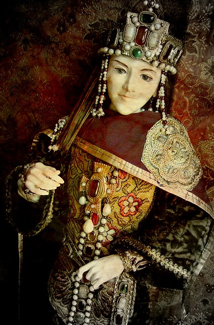 Prince Vyacheslav in his Byzantine ceremonial costume