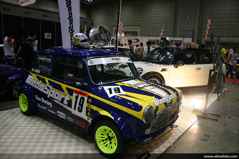 Here is a new take on a classic Mini by Weds Sport