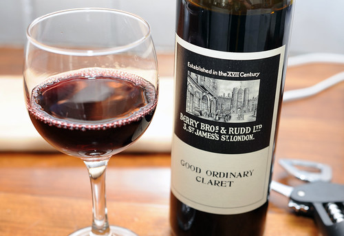 Wine of the Month:  Berry Bros & Rudd’s Good Ordinary Claret 