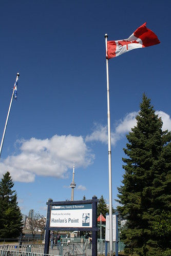 provincial flags of canada. Canadian Flag on at Ferry Terminal - Toronto Island, Canada