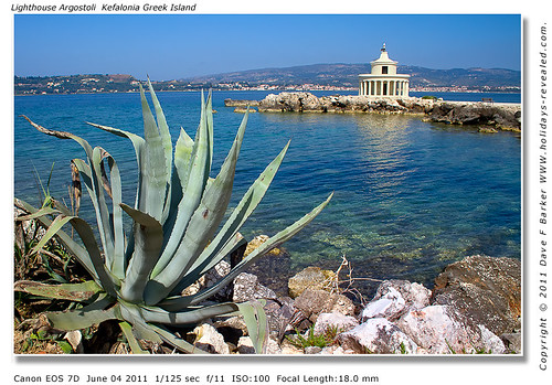 Lighthouse Argostoli  Kefalonia Greek Island