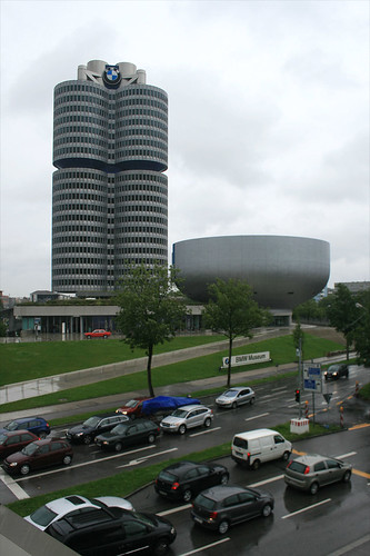 Blick auf BMW Museum - BMW Museum