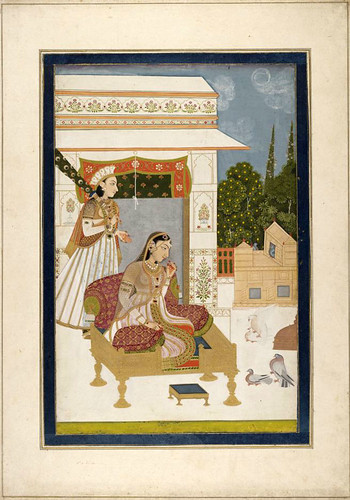 008-- Pintura india siglos XVIII- XIX