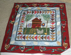 Another Round Robin Top waiting to be Quilted