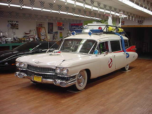 ghost busters car