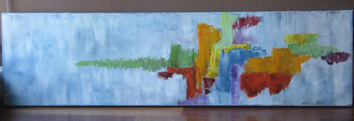 Abstract painting for Mom